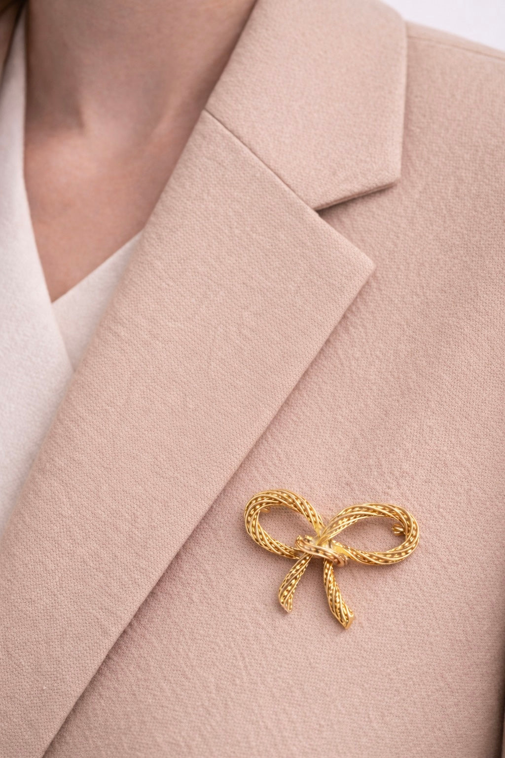 LOD of Love - Vintage Perlenbrosche Herz