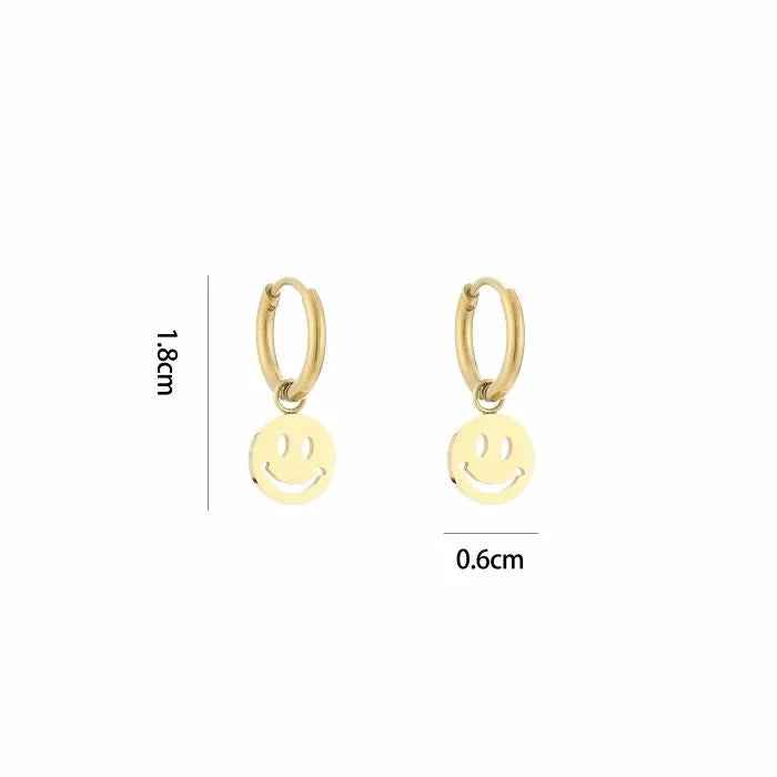 LOD of Love Fashion Jewelry  smiley oorbellen