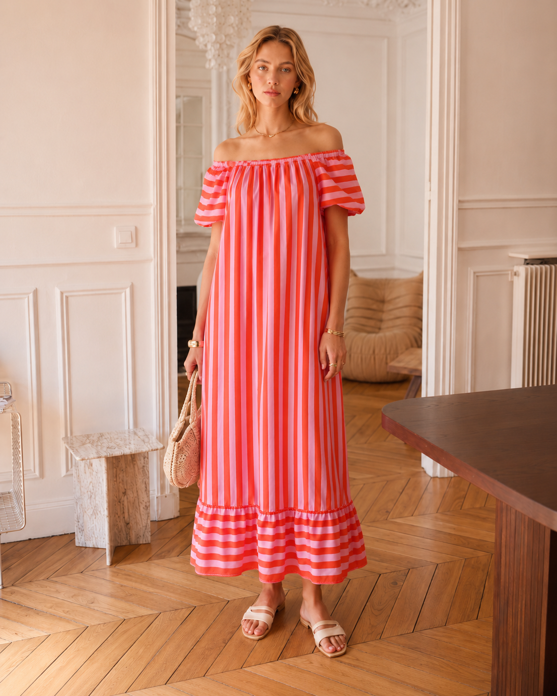 LOD of Love – Baumwollkleid mit Polka Dots und Schleife auf der Rückseite