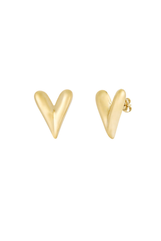 LOD of Love – Large Hearts Earring