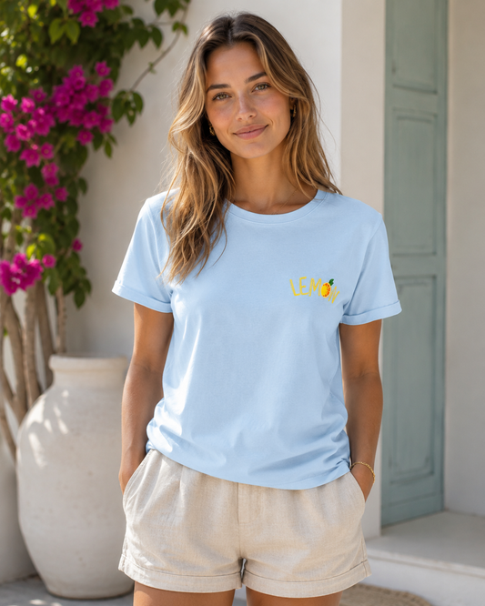 LOD of Love - Zitronenblaues T-Shirt