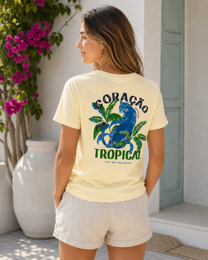 LOD of Love - T-Shirt Zitronengelb