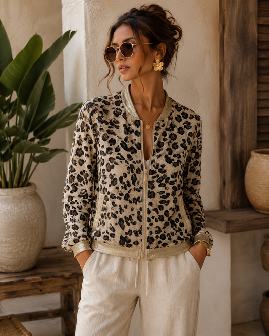 LOD of Love – Bomberjack Taupe Panter