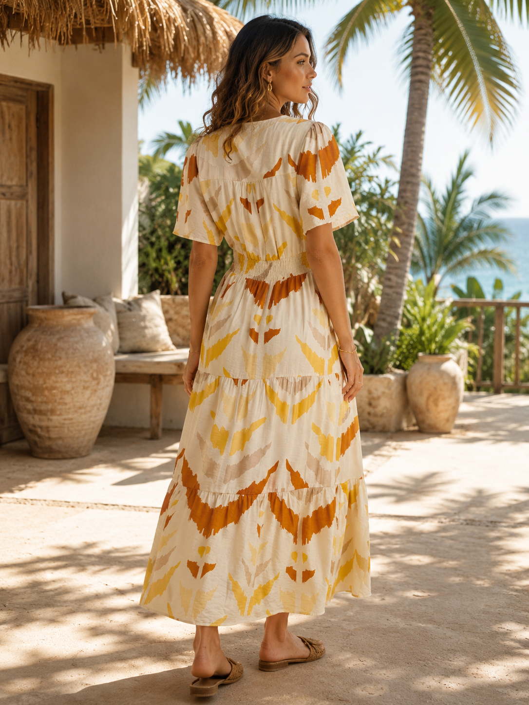 LOD of Love – Baumwollkleid mit Polka Dots und Schleife auf der Rückseite