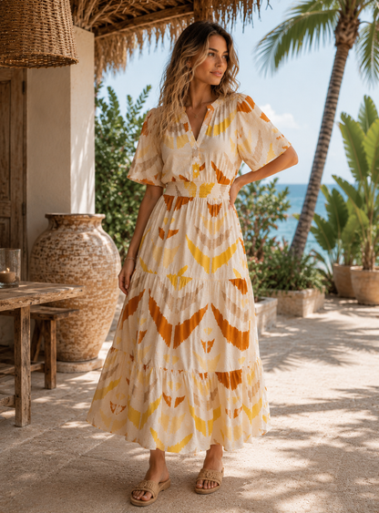LOD of Love – Baumwollkleid mit Polka Dots und Schleife auf der Rückseite