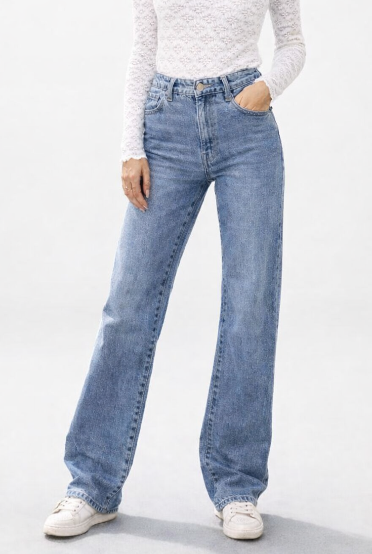 LOD of Love - Tall Straight Jeans Mid Rise