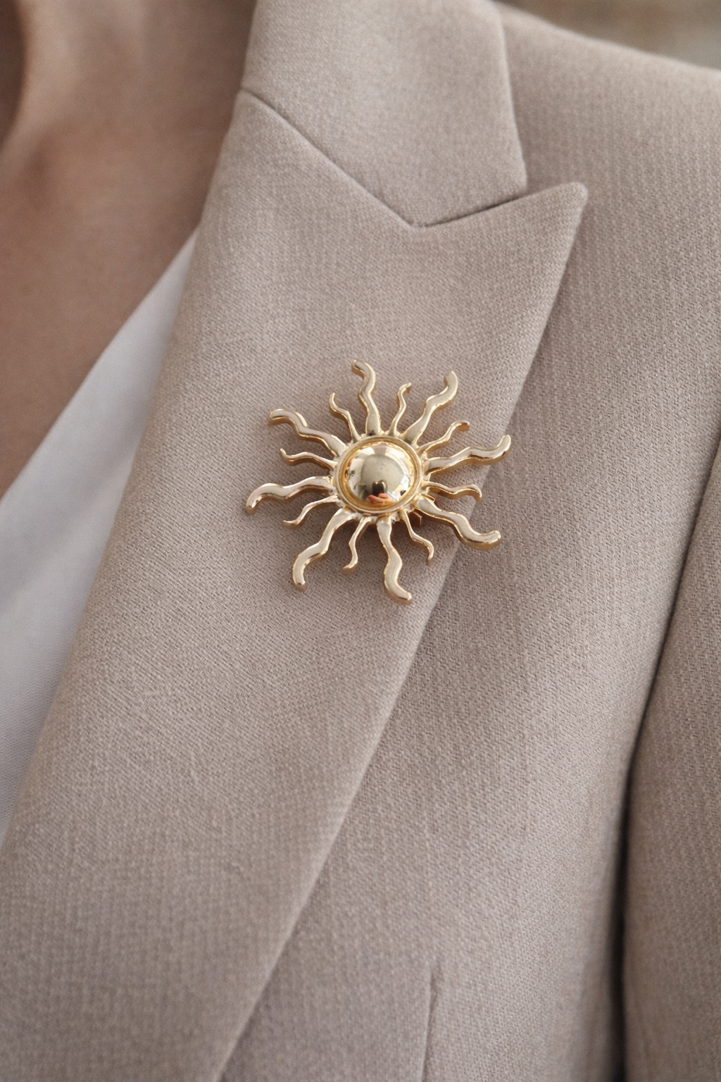 LOD of Love - Vintage Perlenbrosche Herz