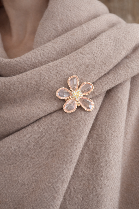 LOD of Love - Vintage Perlenbrosche Herz