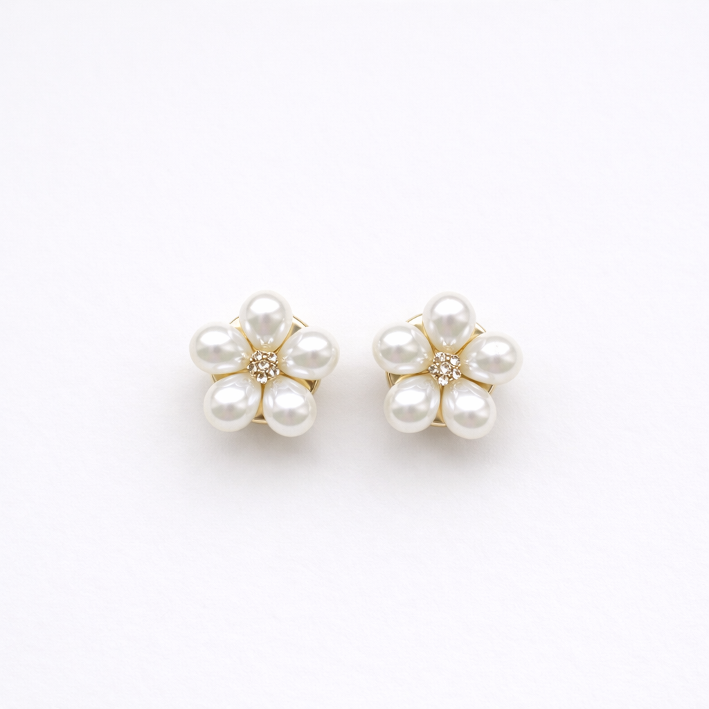 LOD of Love – Manschettenknöpfe Floral Grace in Goldfarbe