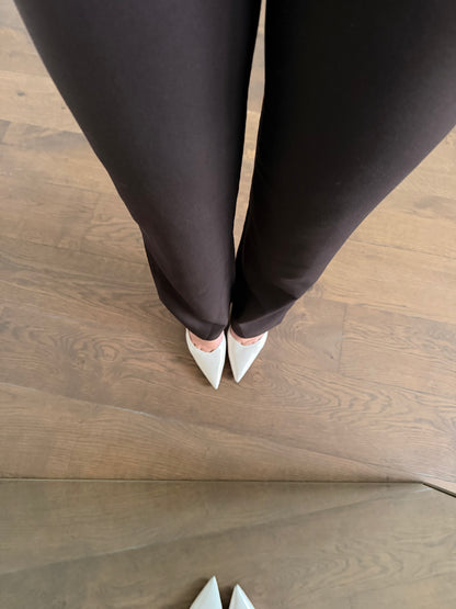 LOD of Love - Pantalon Liana Brown Normale Fit