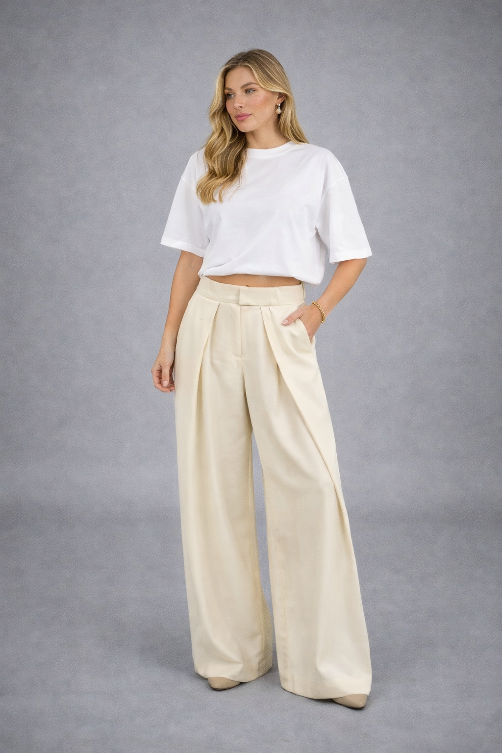 LOD of Love – Wide Pantalon Butter Yellow