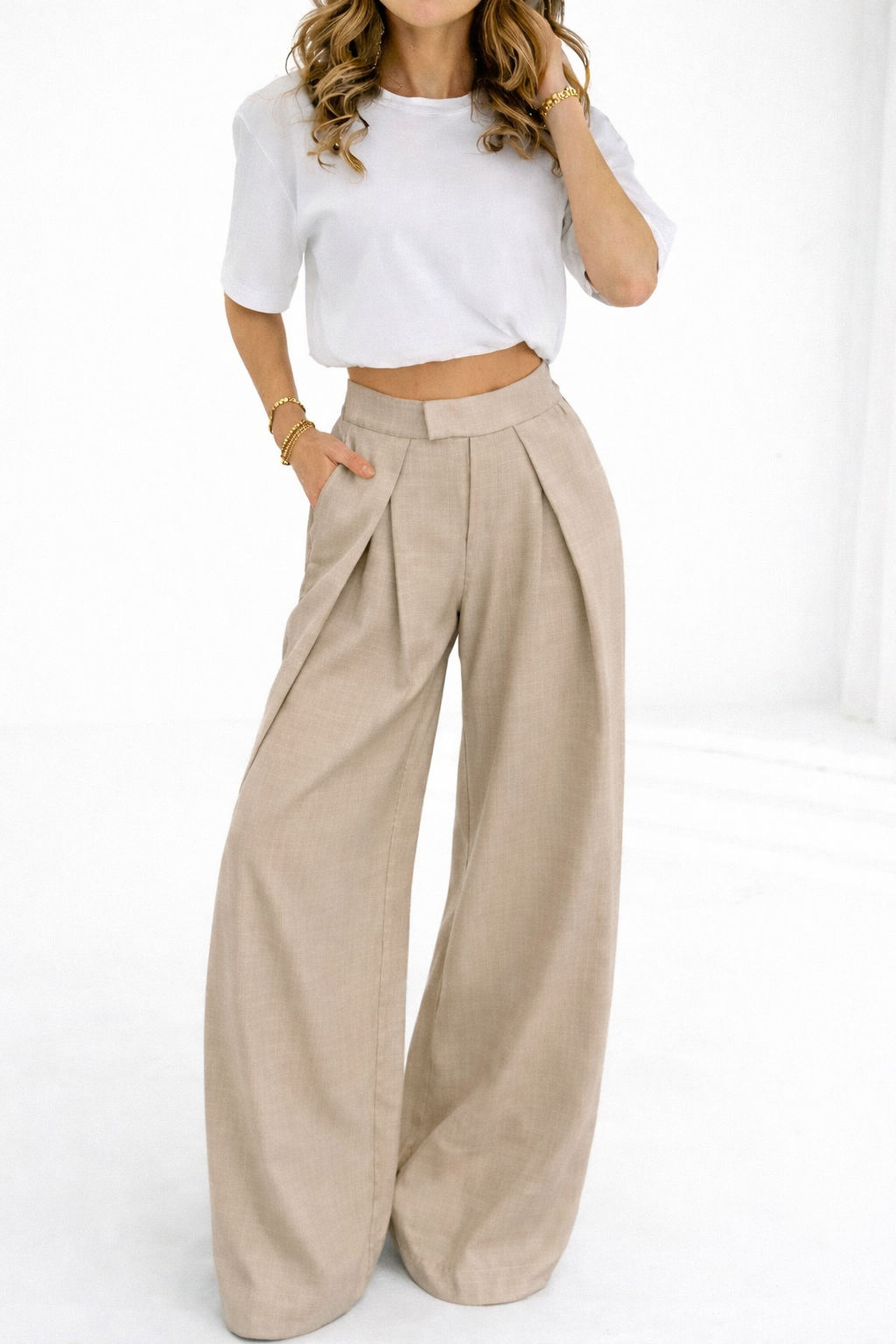 LOD of Love – Wide Pantalon Beige