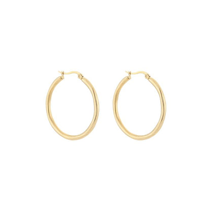 LOD of Love – Classic Gouden Hoops Oorbellen