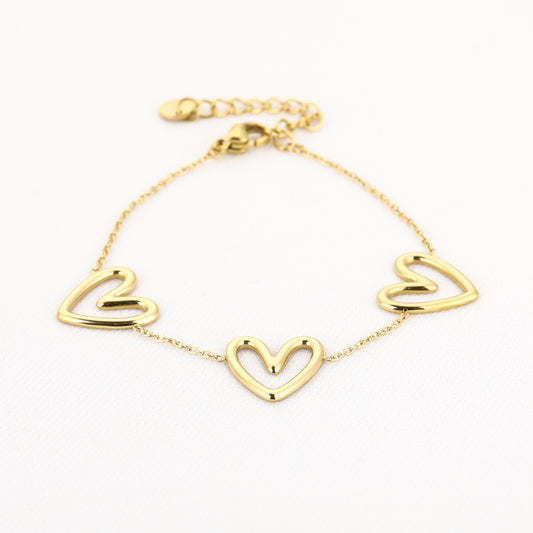 LOD of Love – Hartjes Armband Open Hart