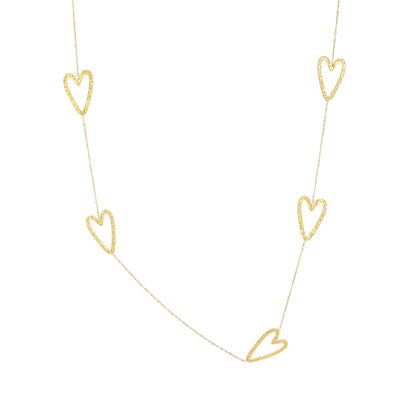LOD of Love –  Hartjes Ketting met Open Hart