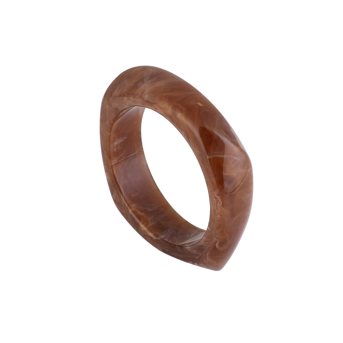 LOD of Love – Koffie Acryl Armband Bangle