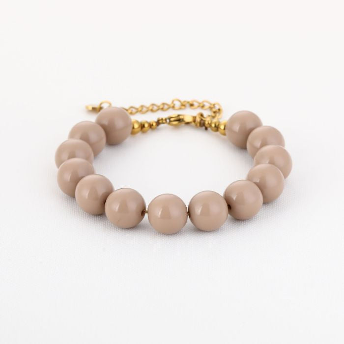 LOD of Love – Beaded Armband Beige