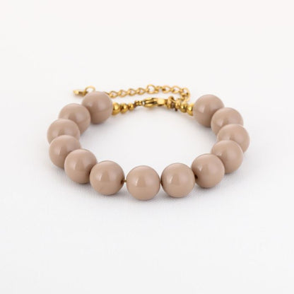 LOD of Love – Beaded Armband Beige