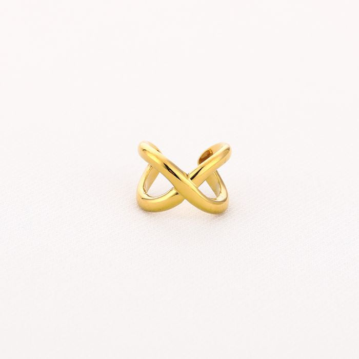 LOD of Love – Polished Gold Hoops 40mm