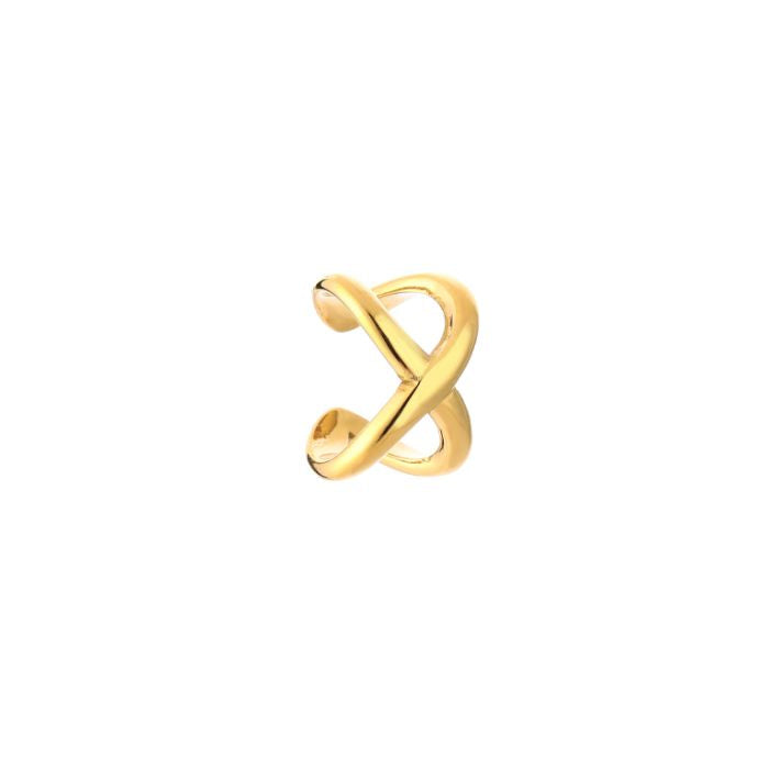 LOD of Love – Polished Gold Hoops 40mm