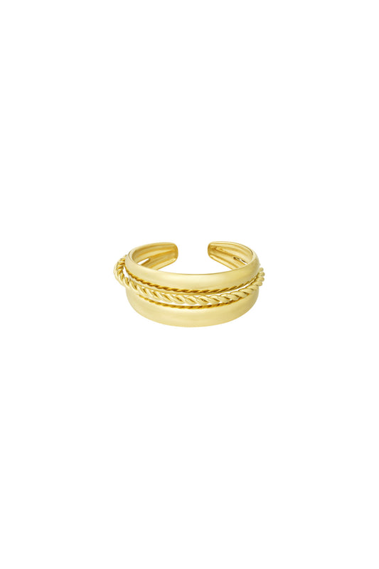 LOD of Love - Elegant Rope Band Ring