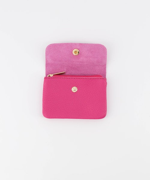 LOD of Love - Lisa Small  Leren Portemonnee Fuchsia
