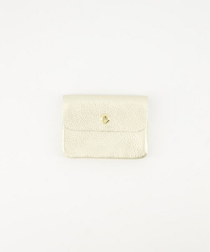 LOD of Love - Lisa Small  Leren Portemonnee Goud Metallic
