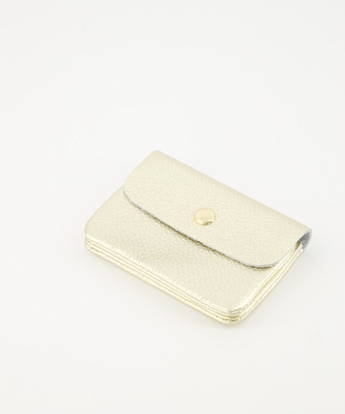LOD of Love - Lisa Small  Leren Portemonnee Goud Metallic