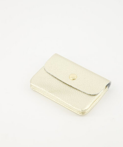 LOD of Love - Lisa Small  Leren Portemonnee Goud Metallic