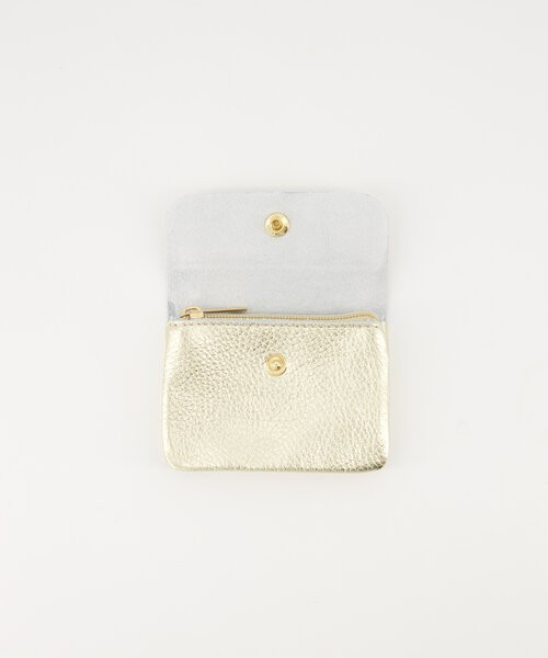 LOD of Love - Lisa Small  Leren Portemonnee Goud Metallic