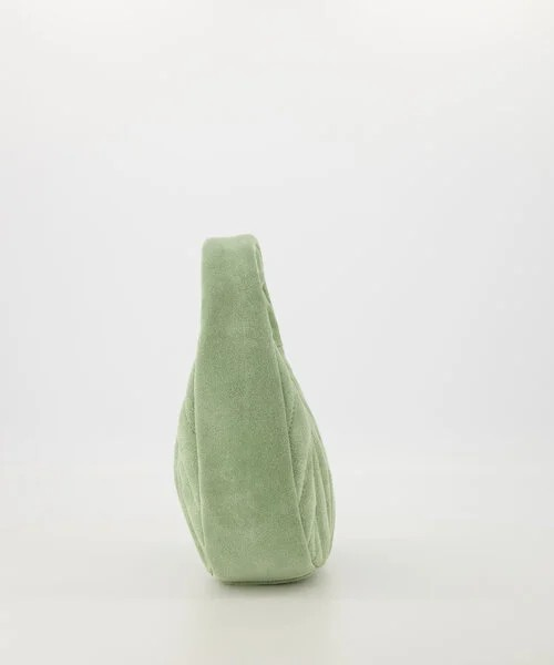 LOD of Love -  Suede Handtas Saliegroen