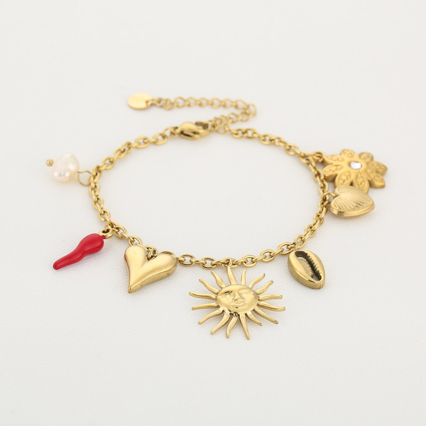 LOD of Love - Golden Charm Bracelet