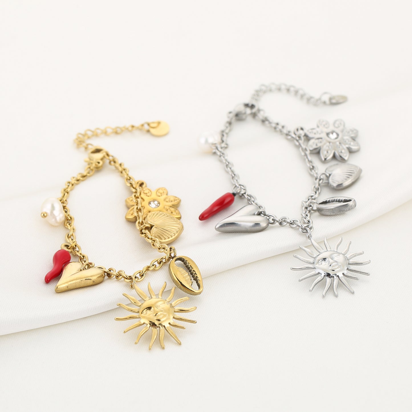 LOD of Love - Golden Charm Bracelet