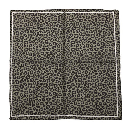 LOD of Love - Leopard Print Sjaaltje – Green