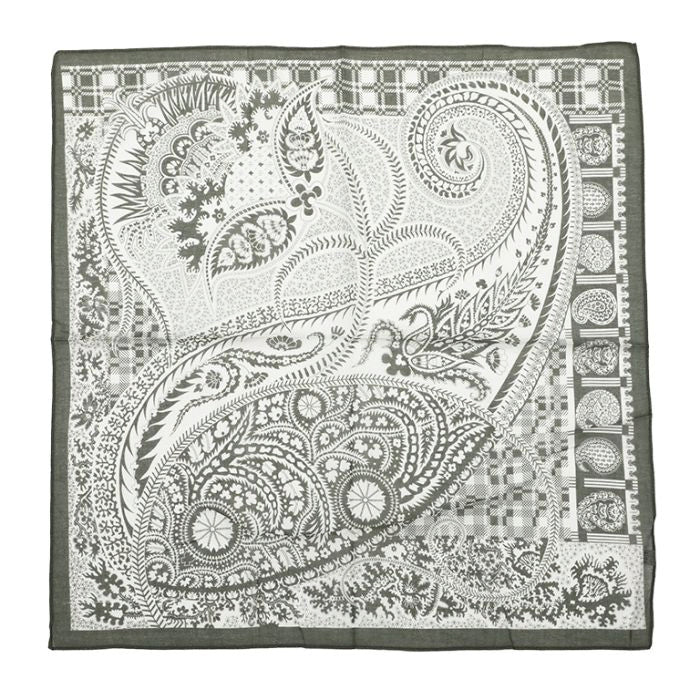 LOD of Love - Paisley Print Sjaaltje – Green