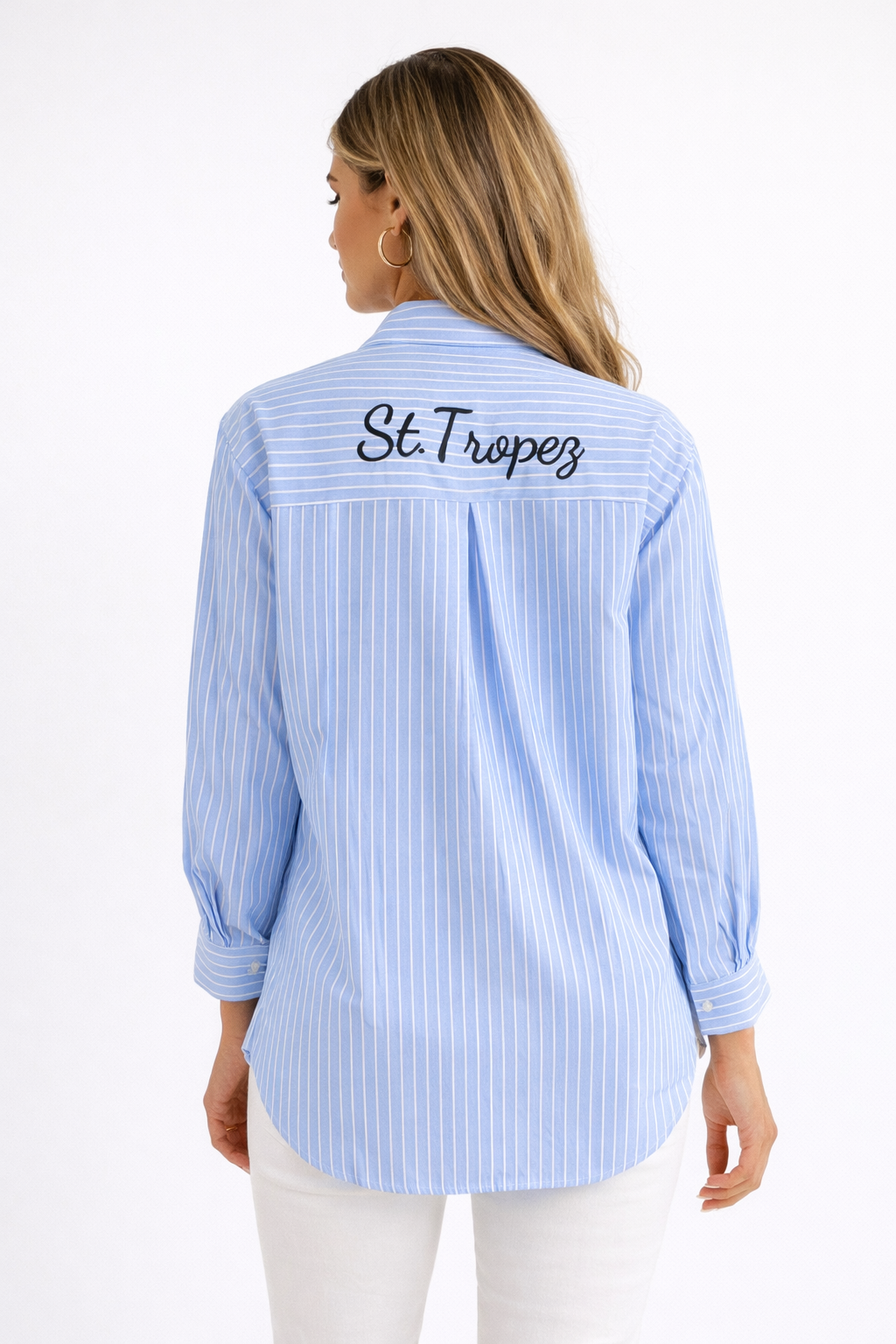 LOD of Love – LOD of Love – St. Tropez Striped Blouse Blue