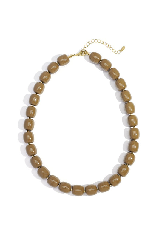 LOD of Love - Acryl Kralenketting Brown