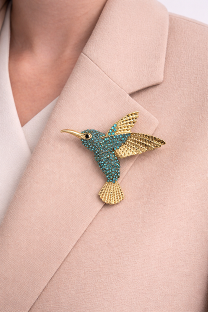 LOD of Love - Vintage Perlenbrosche Herz