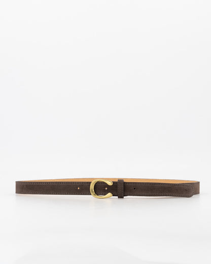LOD of Love- Cece Suede Riem Donkerbruin