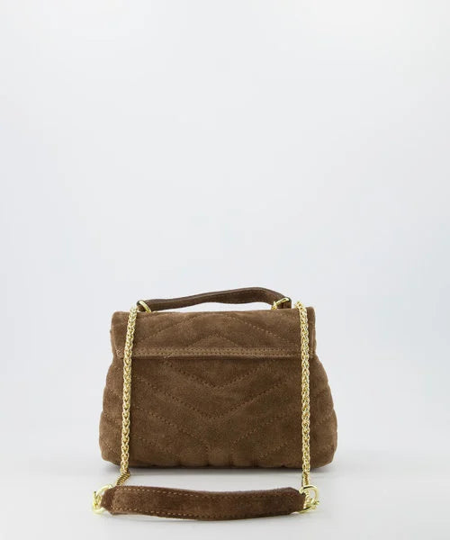 LOD of LOVE – Celine Suede Crossbodytassen Taupe