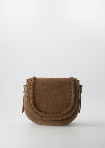 LOD of Love - Chelsea Suede Crossbodytassen Taupe