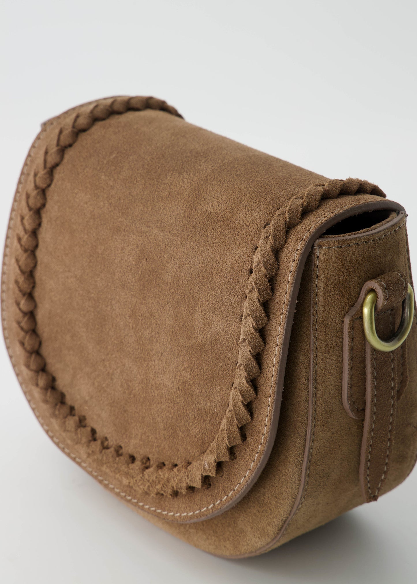 LOD of Love - Chelsea Suede Crossbodytassen Taupe