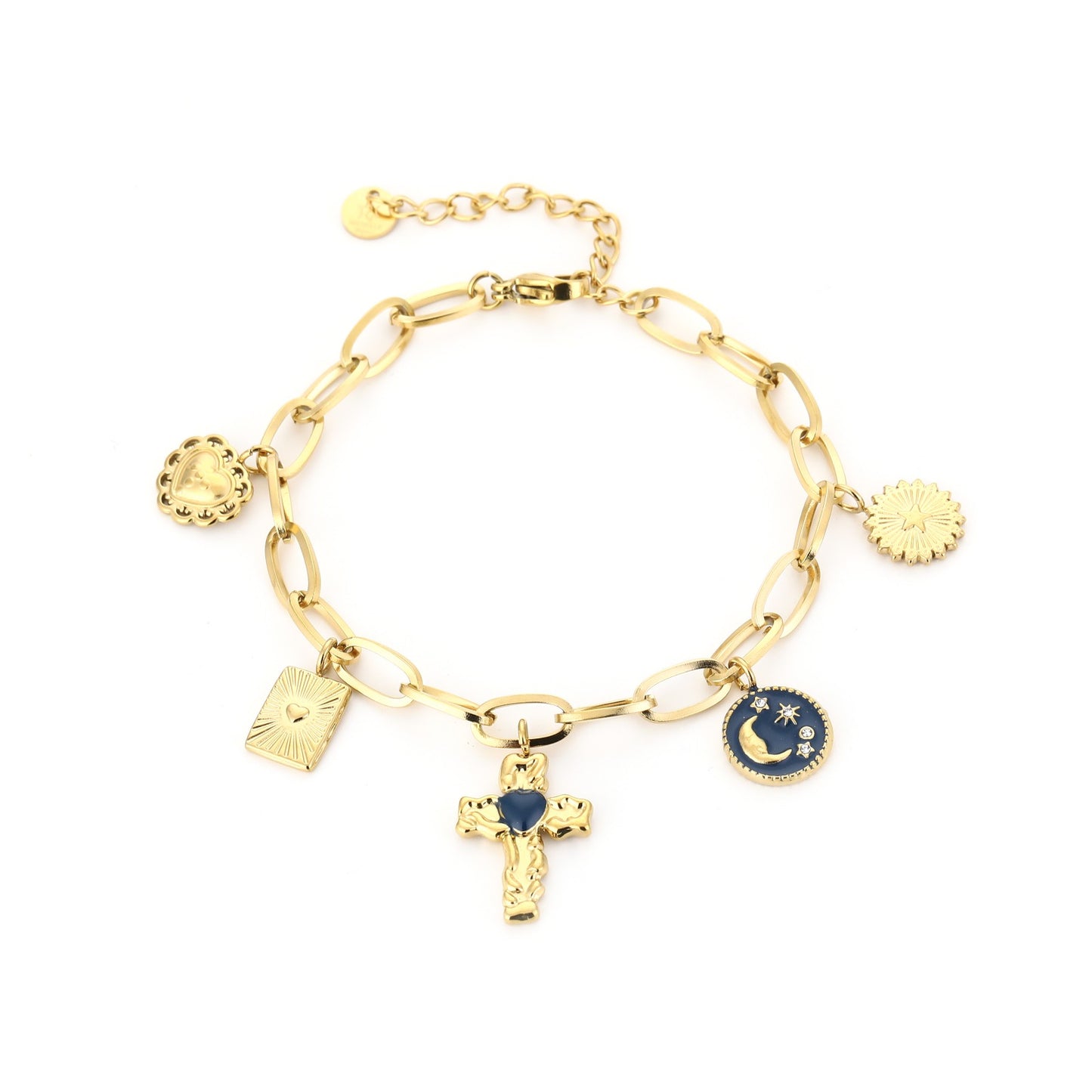 LOD of Love – Gouden Bedelarmband met Symbolische Charms