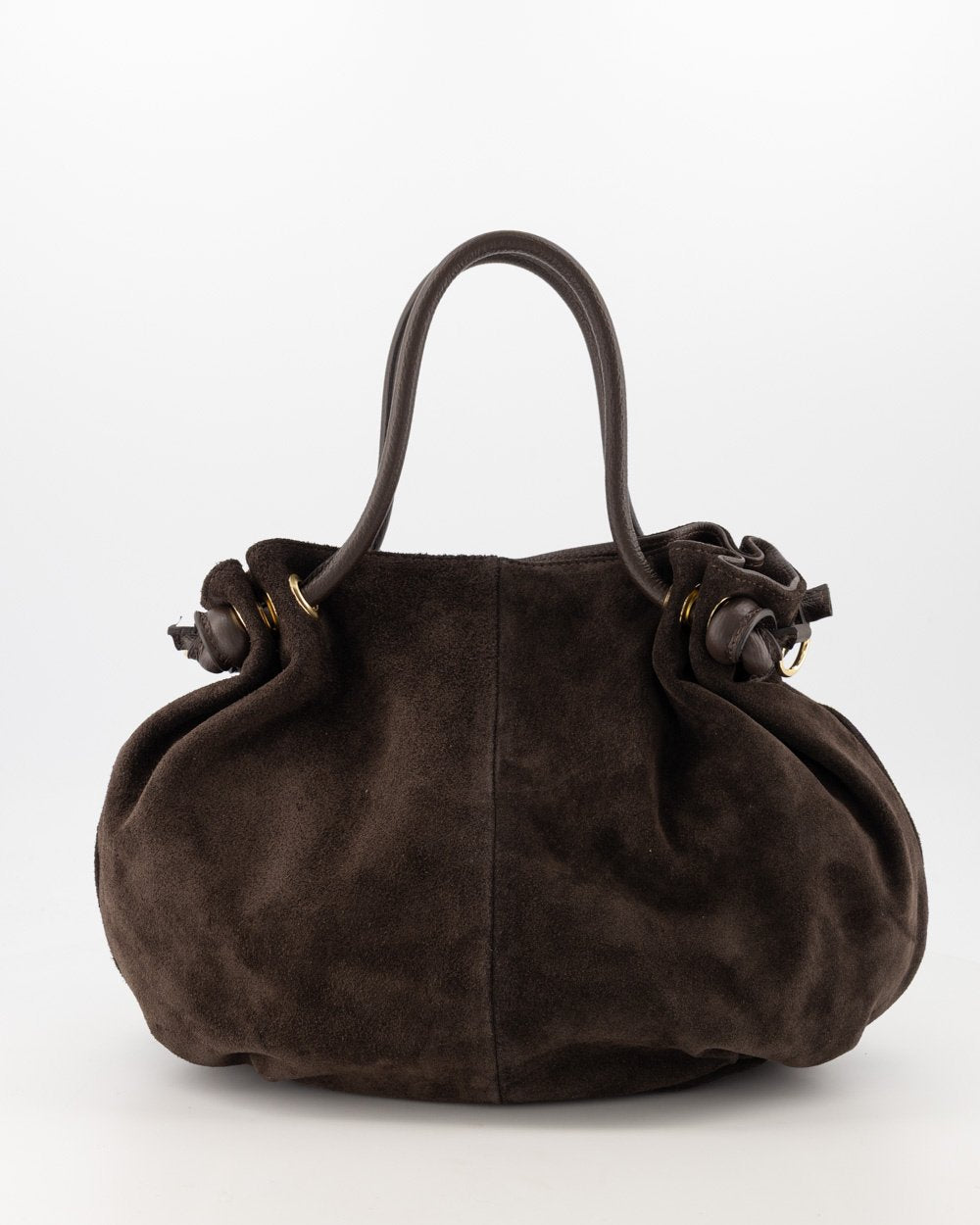 LOD of Love - Darcy Suede Schoudertassen Donkerbruin