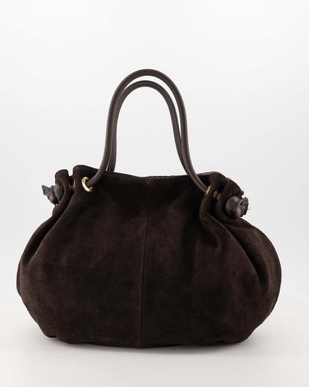 LOD of Love - Darcy Suede Schoudertassen Donkerbruin