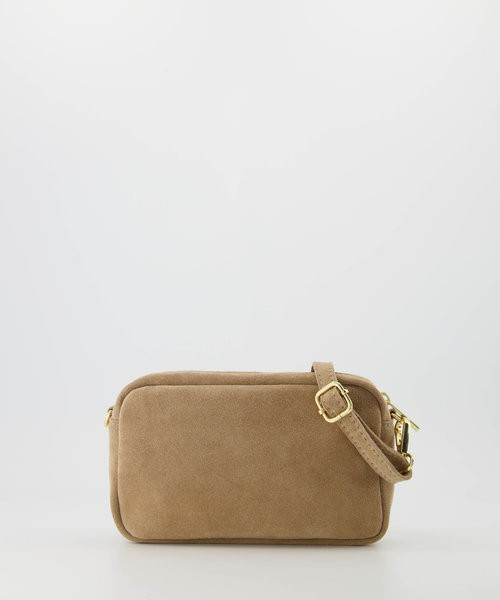 LOD of Love - Irene Suede Crossbody tassen Zand