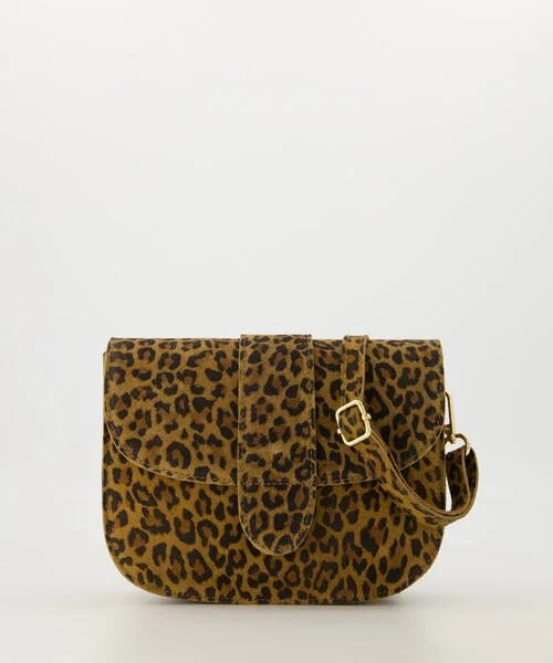 LOD of Love - Maan Suede Crossbody tas Roze