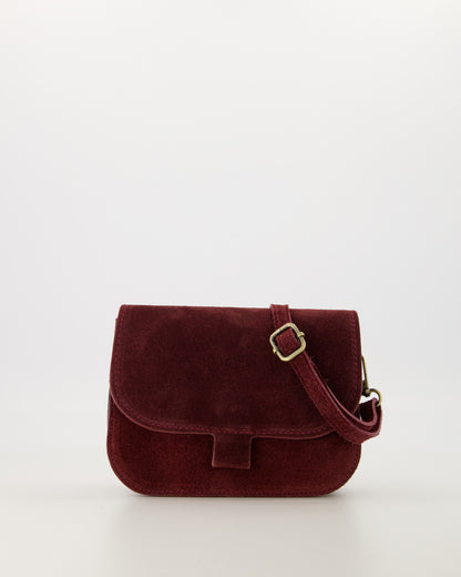 LOD of Love - Flora Suède Tas Bordeaux