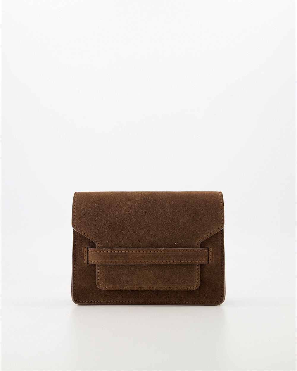 LOD of Love - Janice Suede Crossbodytas Donkerbruin