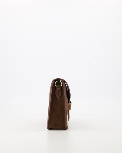 LOD of Love - Janice Suede Crossbodytas Donkerbruin